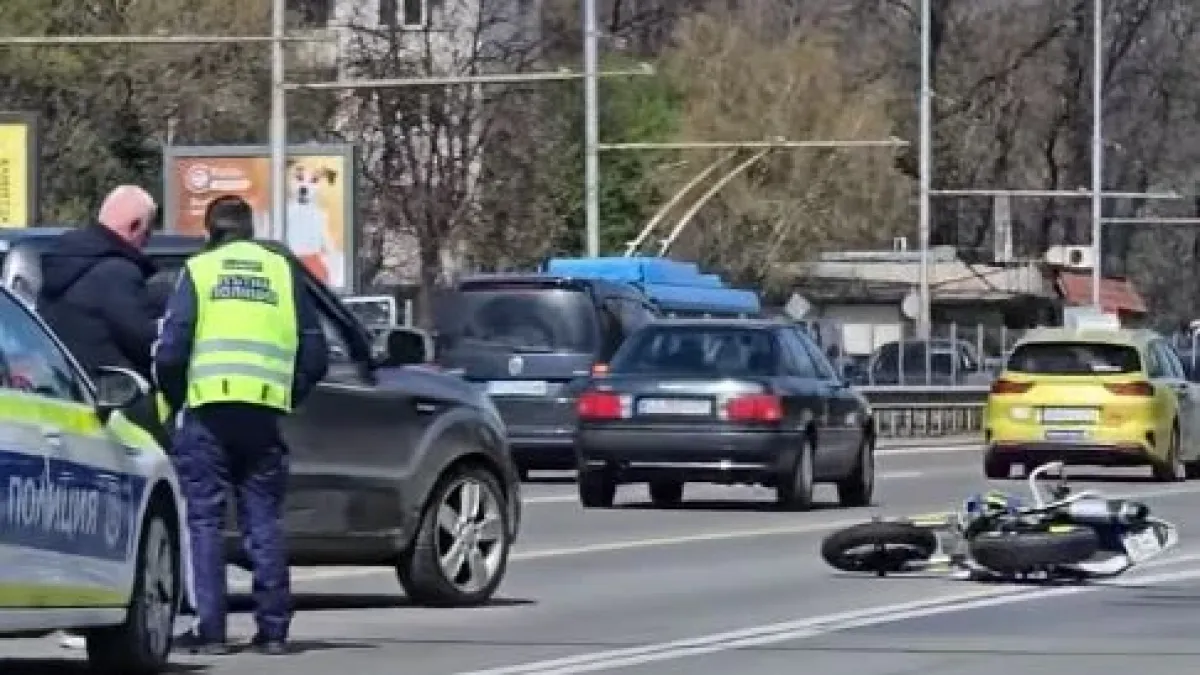 Огромна тапа: Катастрофа блокира бул. "Цариградско шосе" в София ВИДЕО