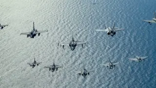 Ramstein Flag 2025: НАТО отработва отблъскване на мащабна руска атака СНИМКИ