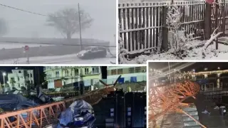 Снежни бури и ураганен вятър удариха България, в Поморие стана голяма беля! Плашещи СНИМКИ и ВИДЕО