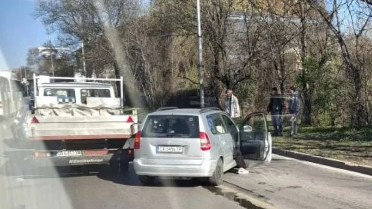 Извънредно: Верижна катастрофа на пъпа на София СНИМКИ