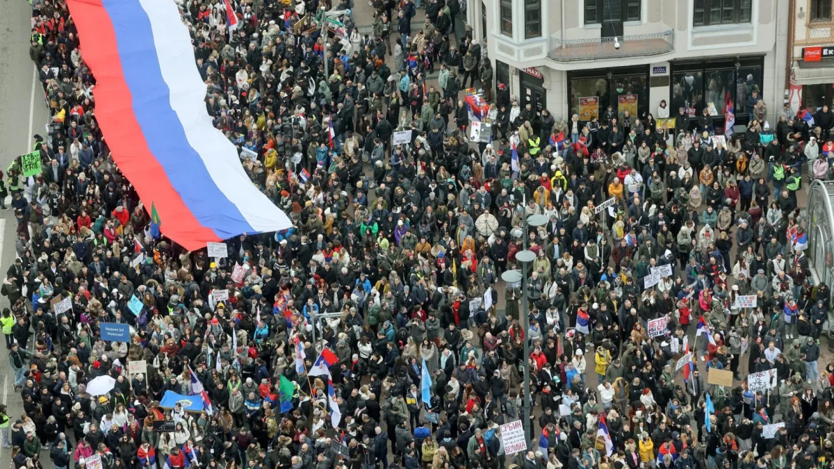 Протести отново ще сковат Сърбия ВИДЕО