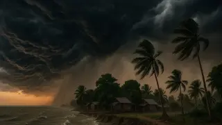 100-годишна буря ще се повтаря на всеки 10 г. Това е страната