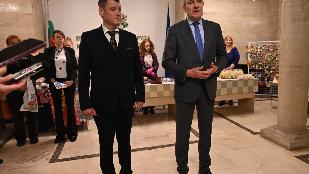 Министър Гуцанов: Великденският дух не е в лъскавите витрини, а в каузите