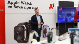А1 е първият телеком в България, който предлага пълното портфолио от смартустройства на Apple