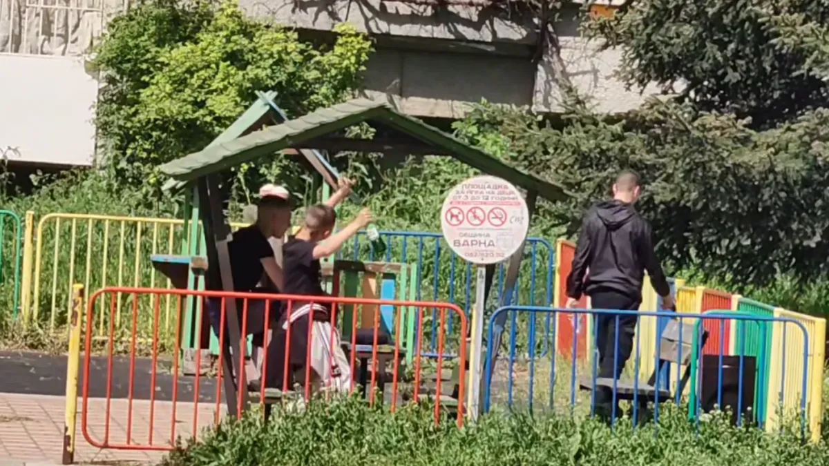 Пияни деца потресоха цяла Варна с тези действия ВИДЕО 18+