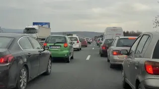 Очевидец: На магистрала "Тракия" е страшно, задръстването е... ВИДЕО