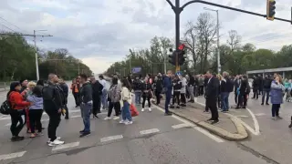 Жители на „Захарна фабрика“ в София излязоха на протест