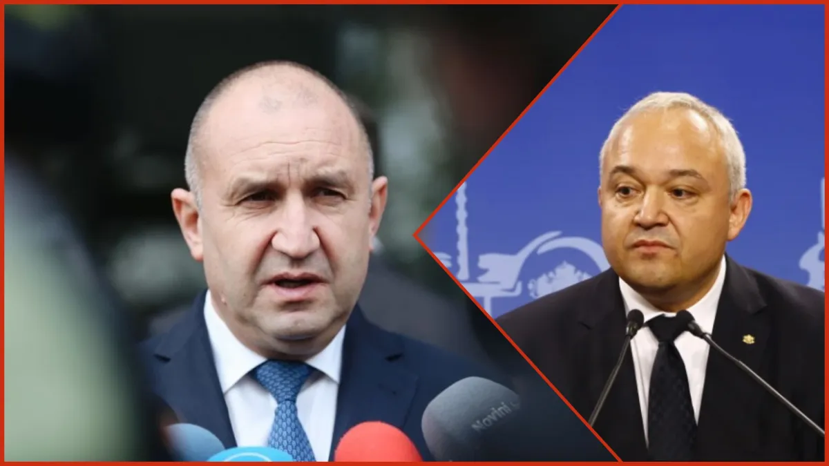 Радев с първи думи за скандала с корумпирания си министър!   
