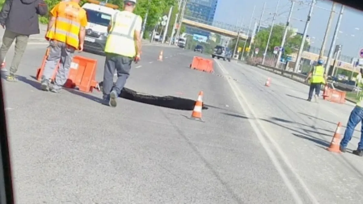 Портал към ада се отвори в Младост 1 в София, може да глътне крава без проблем СНИМКИ/ВИДЕО
