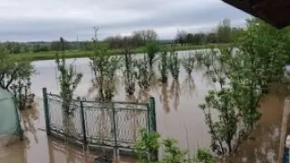 Под вода: Ето как се справят хората след поройните дъждове в Монтанско СНИМКИ