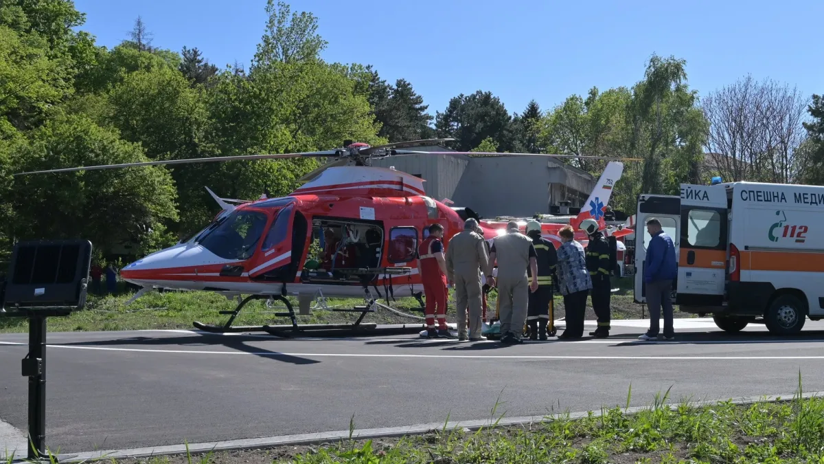 Извънредна ситуация с въздушната линейка доведе до прецедент в Шумен ВИДЕО 