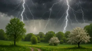 Градусите падат: Гръмотевични бури и градушки на тези места във вторник!