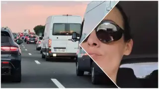 Кошмарна ситуация на АМ "Струма", известна българка се оказа в ужаса СНИМКИ