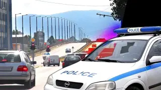Полицейска гонка на пътя Пловдив-Асеновград с... автобус
