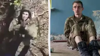 На колене пред дрон: Руски войник се моли с вдигнати ръце да се предаде, ето думите му