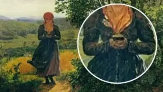 С iPhone в ръка: забелязаха жена със „смартфон" на 160-годишна картина СНИМКА