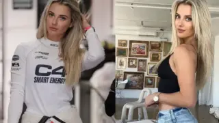 Най-сексапилната автосъстезателка в света се разголи и възхити феновете ВИДЕО 18+