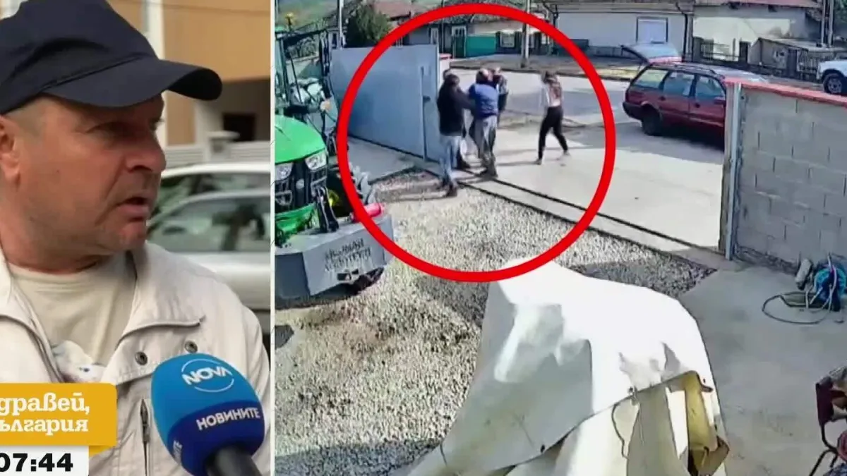 Семейство пострада след нападение с метална тръба в Силистренско