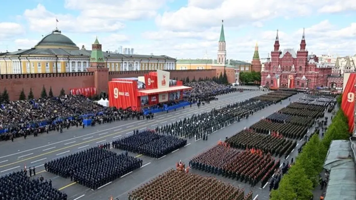 СНИМКИ от Червения площад в Москва по случай Деня на победата
