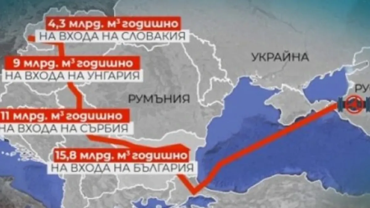 WSJ: САЩ вземат дял в българския участък на газопровода "Турски поток"