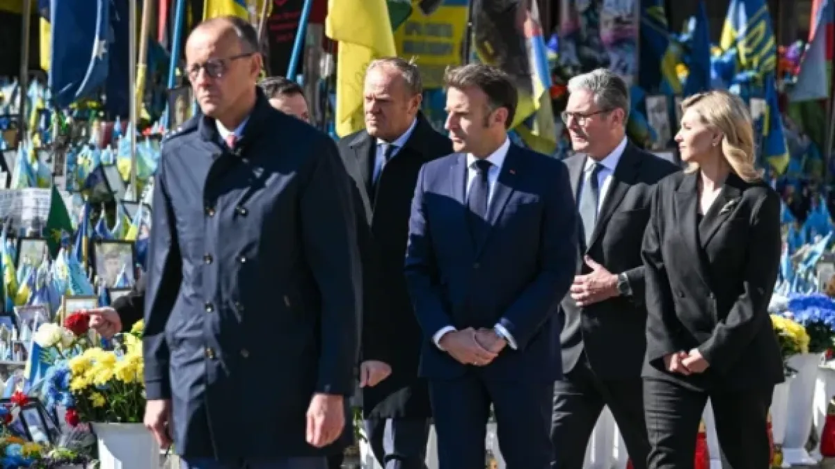 Зеленски, Макрон, Мерц, Стармър и Туск са говорили с Тръмп, зоват още в понеделник...