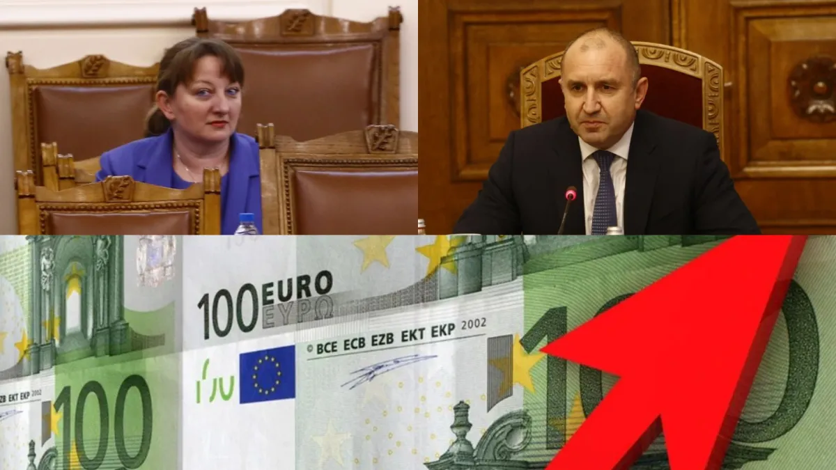 Точните сметки: Ето кога ще свърши истерията на Радев за еврото