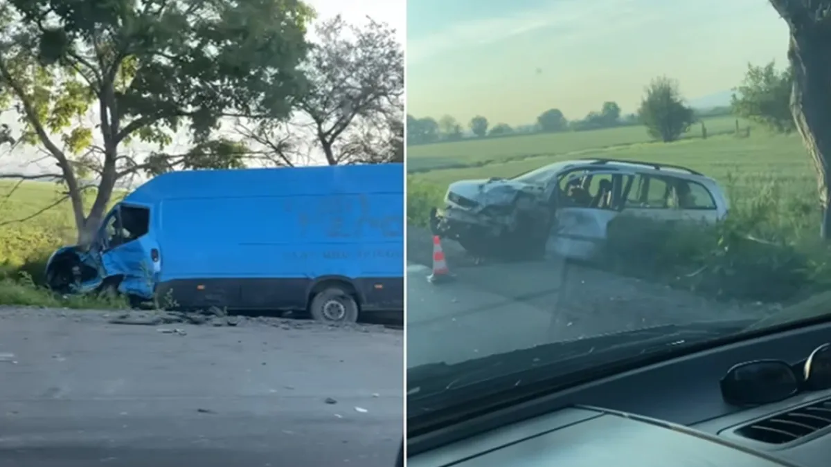 Тежка катастрофа в Пловдивско, колите са на скрап СНИМКИ