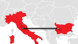 Грандиозен транспортен проект свързва Итaлия и Бългapия