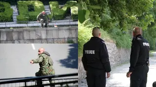 Гняв и паника в Пловдив заради самоубиеца! Драмата продължава с часове СНИМКИ