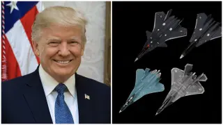 Тръмп обяви разработването на нов изтребител F-55 от шесто поколение