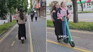 Видео с три момичета и една тротинетка от Варна взриви мрежата
