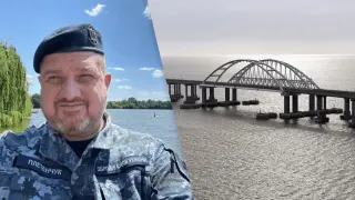 ВМС на Украйна посочиха единствената причина, поради която Кримският мост все още стои
