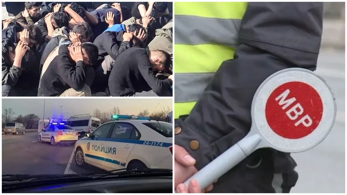 Екшън като на филм на „Цариградско шосе“ в София: Полицейска гонка с мигранти завърши с катастрофа