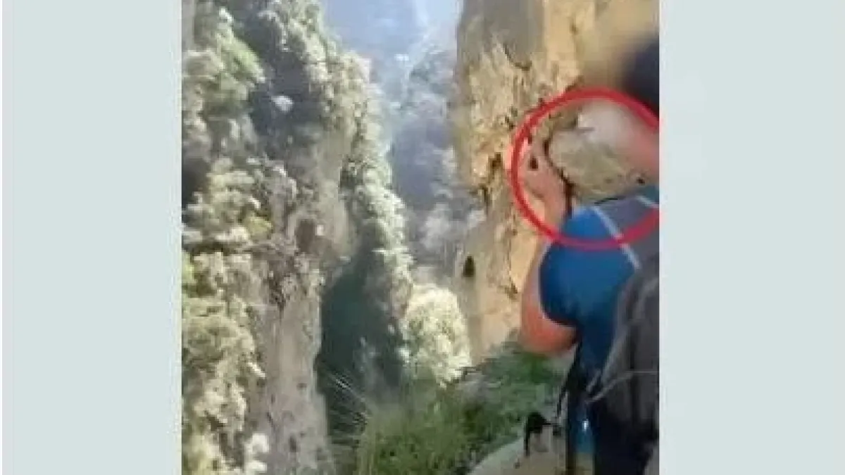 Турист може да бъде глобен с 200 000 евро заради... камък 