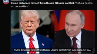 Тръмп се дистанцира от преговорите за мир в Украйна? „Не е нашият народ, не са нашите войници!“