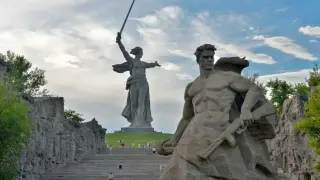 Откриха труп на мъж в главата на Родината майка на Мамаев курган