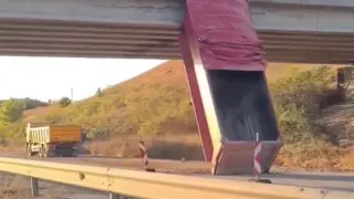 Стар инцидент на АМ „Марица“ излезе наяве след камиона, вирнал каросерия в Пловдив