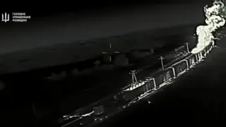 Украйна удари военен влак на руснаците