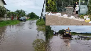 Разрушителни дъждове заляха София, градушки опустошиха Новозагорско! Снимки