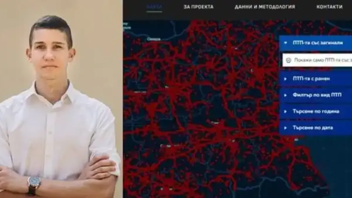 18-годишният Мартин, който създаде "Черна писта", ще продължи да я развива