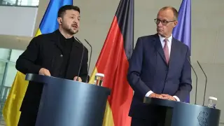 Зеленски пази тайна за германските "Таурус": С Мерц се разбрахме да не говорим