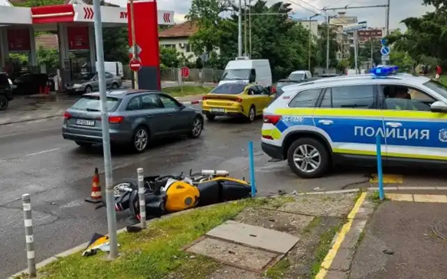 Катастрофа с моторист на бул. „Братя Бъкстон“ в София – пострадалият проговори