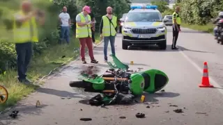 Ад в Русенско, линейка лети към болницата Видео