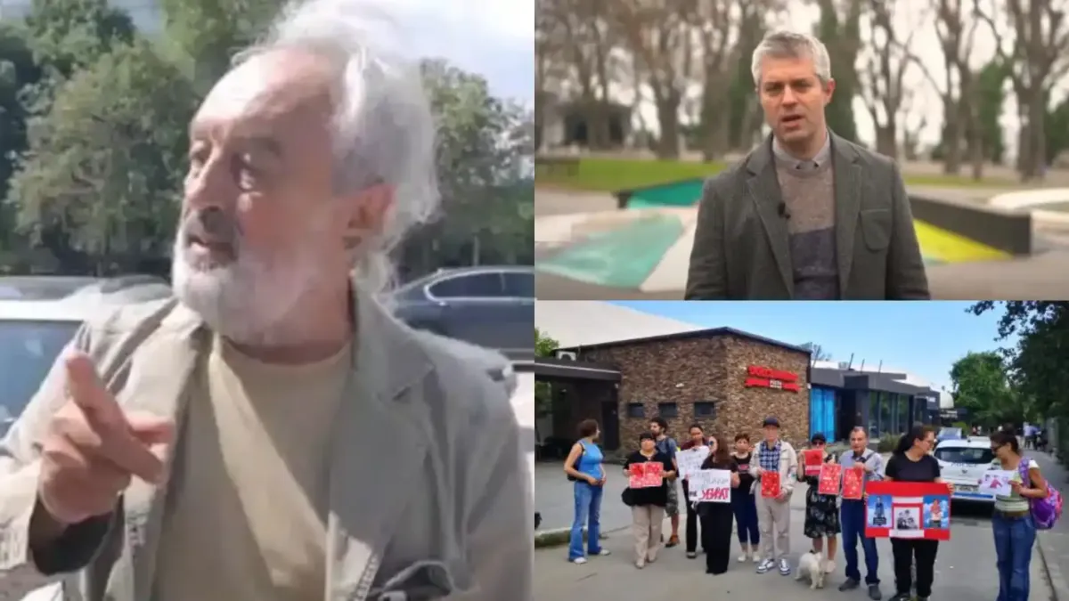 Бащата на кмет от ПП-ДБ сътвори грозен скандал: Нахлу с кола в протест за загиналите деца, ръси псувни Видео 18+