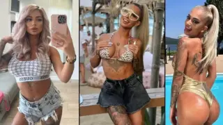 Друсаната Мис Силикон изгоря с лъскав звяр за 120 бона