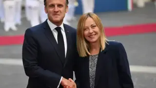 Макрон и Мелони се срещнаха в Рим, ето какво обявиха