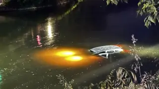 Задържаха шофьора, паднал в река Тунджа, той извади неочаквано оправдание