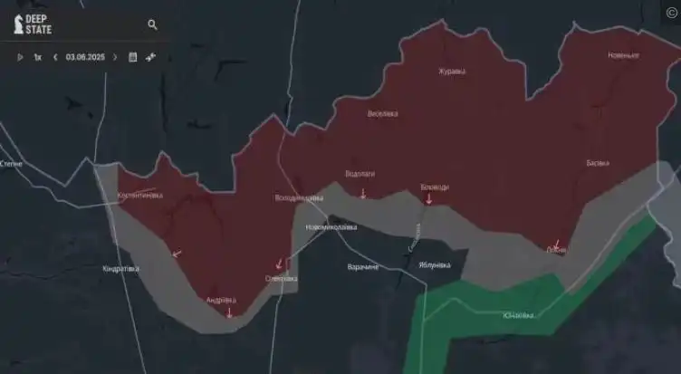 DeepState: Русия превзе още две селища в Сумска област, боевете там продължават