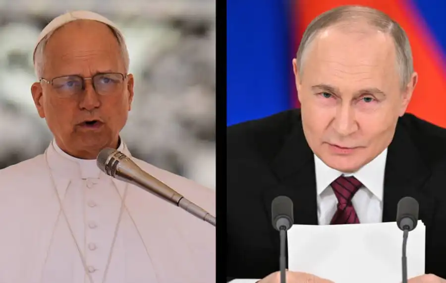 Путин проведе разговор с папа Лъв XIV, ето какво си казаха