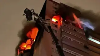 Руските сили удариха високи жилищни сгради в Харков посред нощ Видео